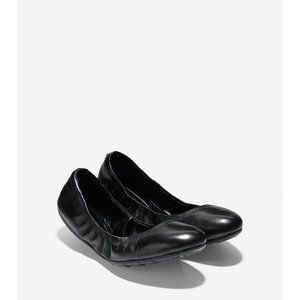 [New] Cole Haan Zerogrand Ballet II Women's Black Flat Size 5C